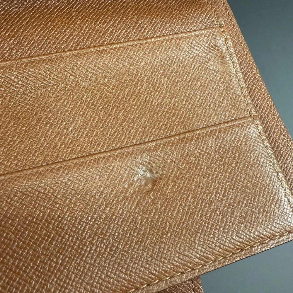 Louis Vuitton‎ Monogram Compact Zip Wallet Vintage 2002 Bifold MI0062 Box